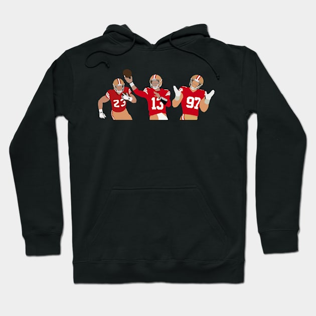 Sf trio Hoodie by 752 Designs